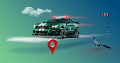 Niagara Falls made of textile fabric