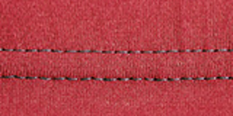 Red fabric that doesn't show any holes or damages