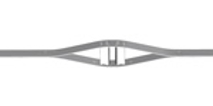 Ceramic design for thread-eye widths of about 2-9.5 mm