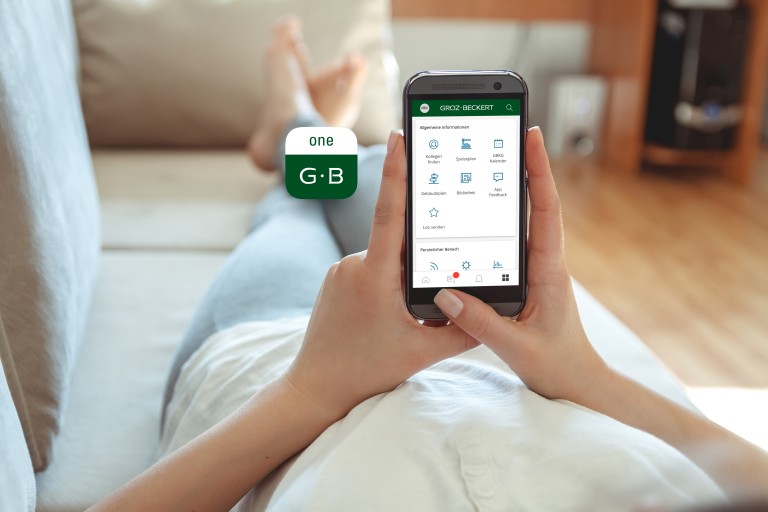 Interfaccia di un app su smartphone che mostra menu di navigazione