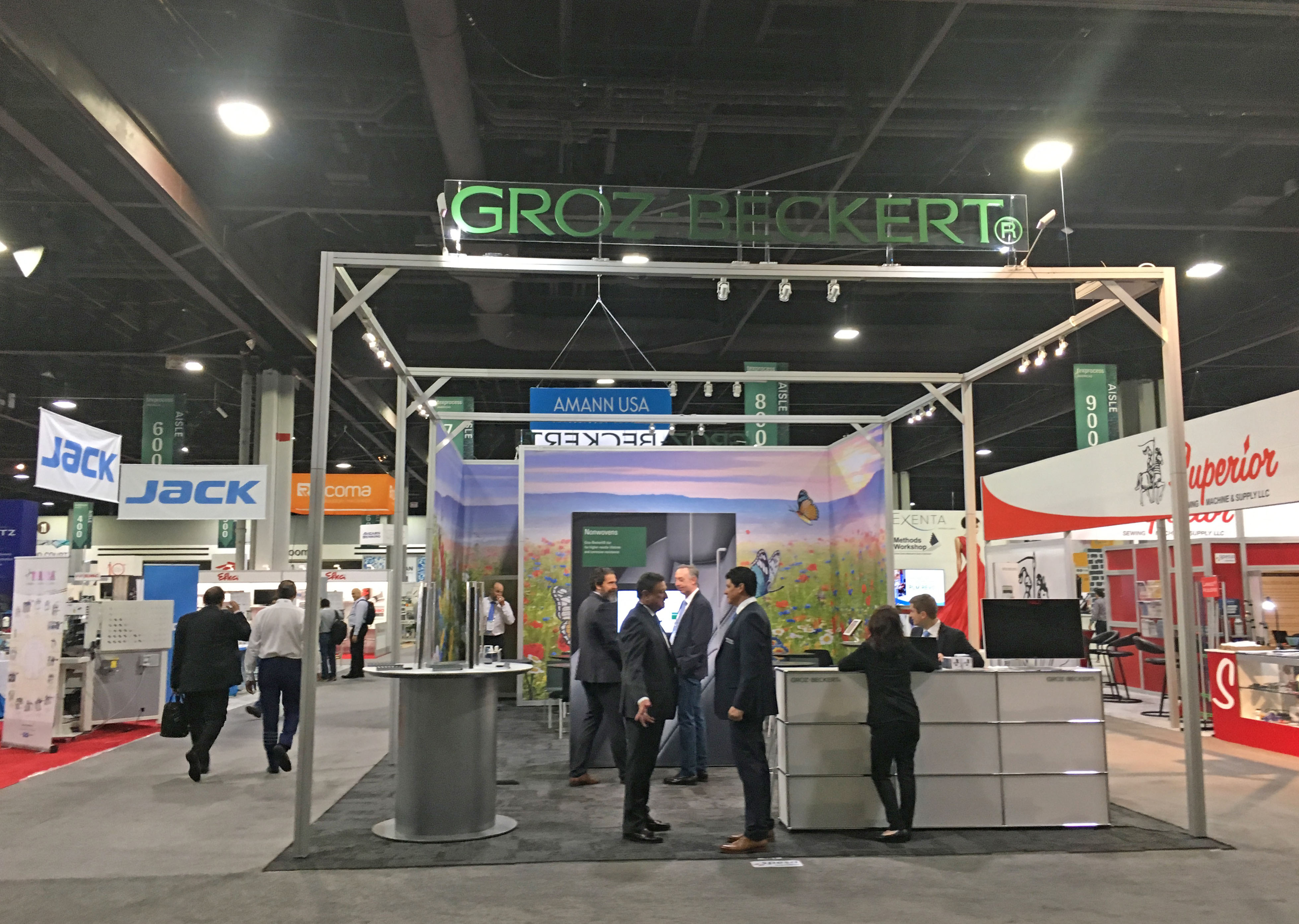 GrozBeckert looks back to a highly successful Techtextil North America