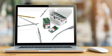 Start screen of the customer portal