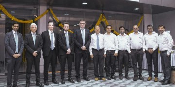 Groz-Beckert Team at inauguration