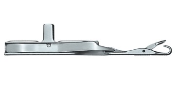 Single cylinder hosiery dial needle