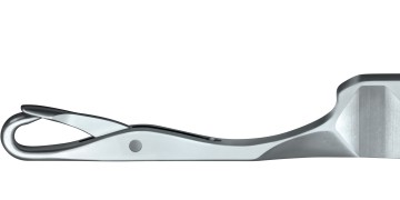 Single cylinder sock needle with transfer function