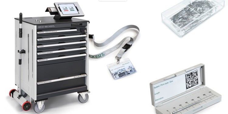 Verschiedene Produkte und Zubehör des Qualitätsmanagements INH