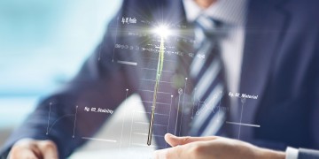 Werbebild Superiority: Nähmaschinennadel in 3D-Ansicht